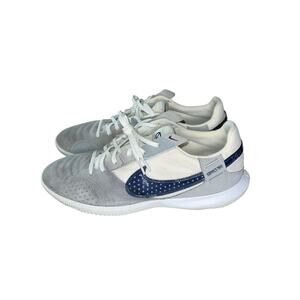 Nike Street Gato Light Smoke Grey Midnight Navy Men indoor soccer 11 DC8466-002